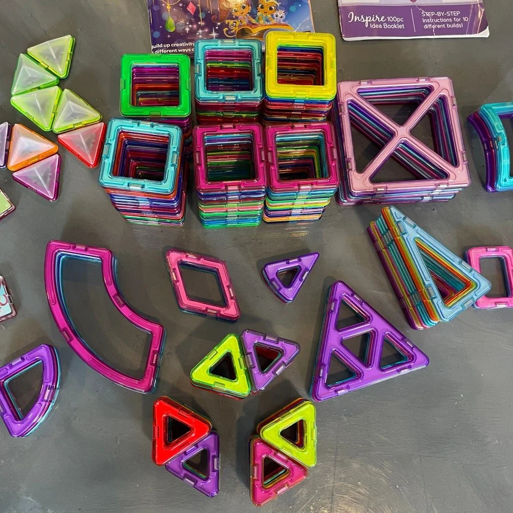 Magformers learning use pieces